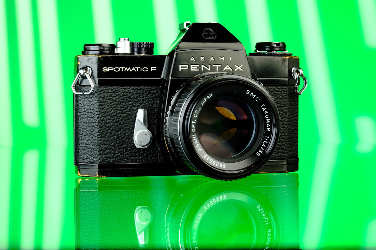 Pentax Spotmatic F 35mm SLR Film Camera + SMC 50mm f/1.4 Lens