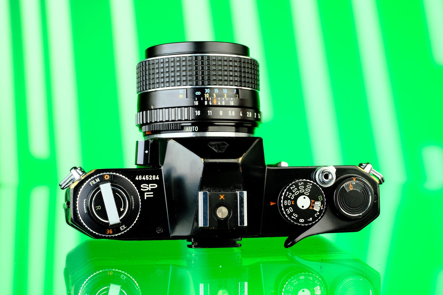 Pentax Spotmatic F 35mm SLR Film Camera + SMC 50mm f/1.4 Lens