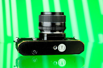 Pentax Spotmatic F 35mm SLR Film Camera + SMC 50mm f/1.4 Lens