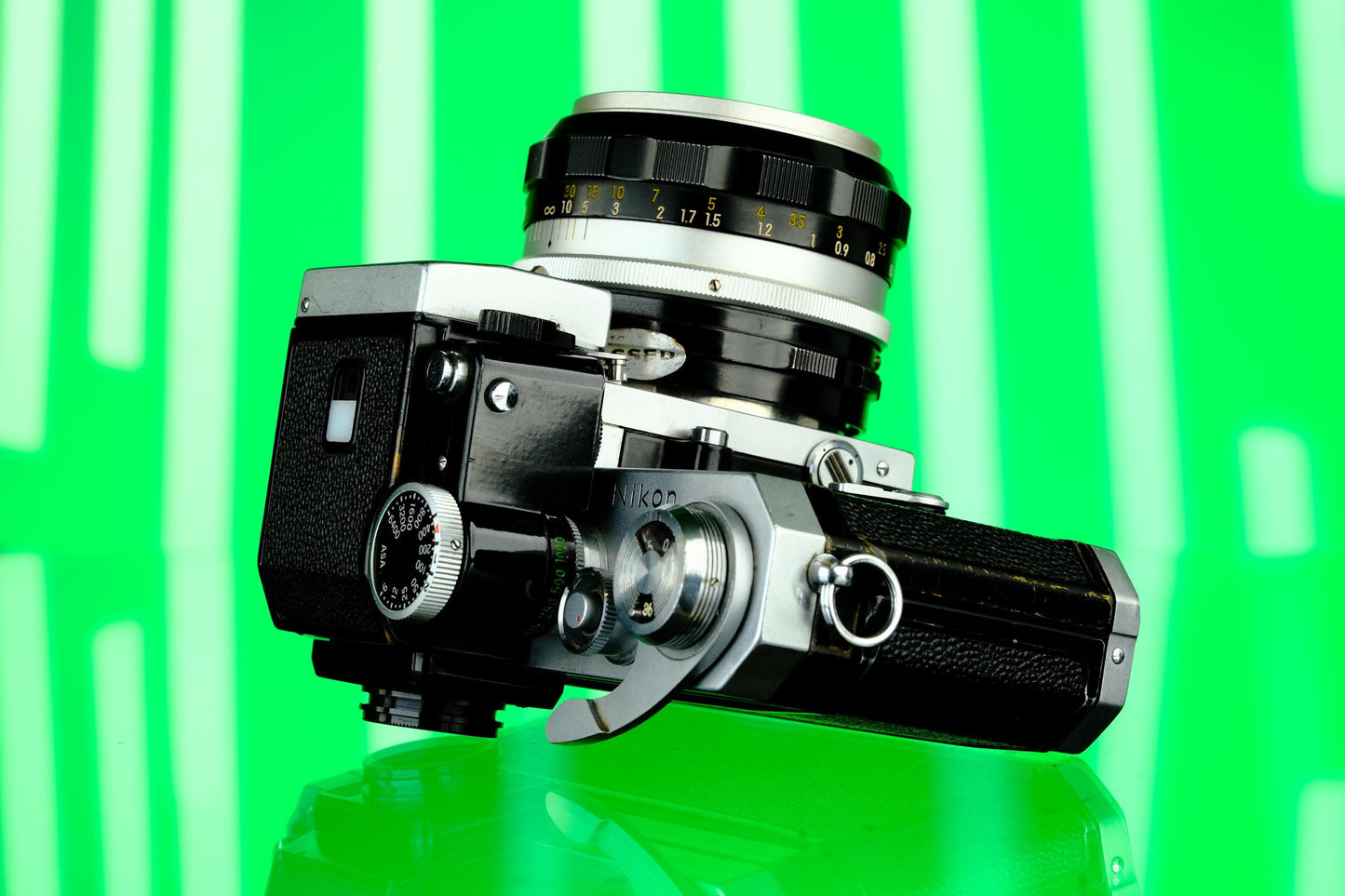 Nikon F Photomic FTN 35mm SLR Camera + 50mm f/1.4 Nikkor S Pre Ai Lens