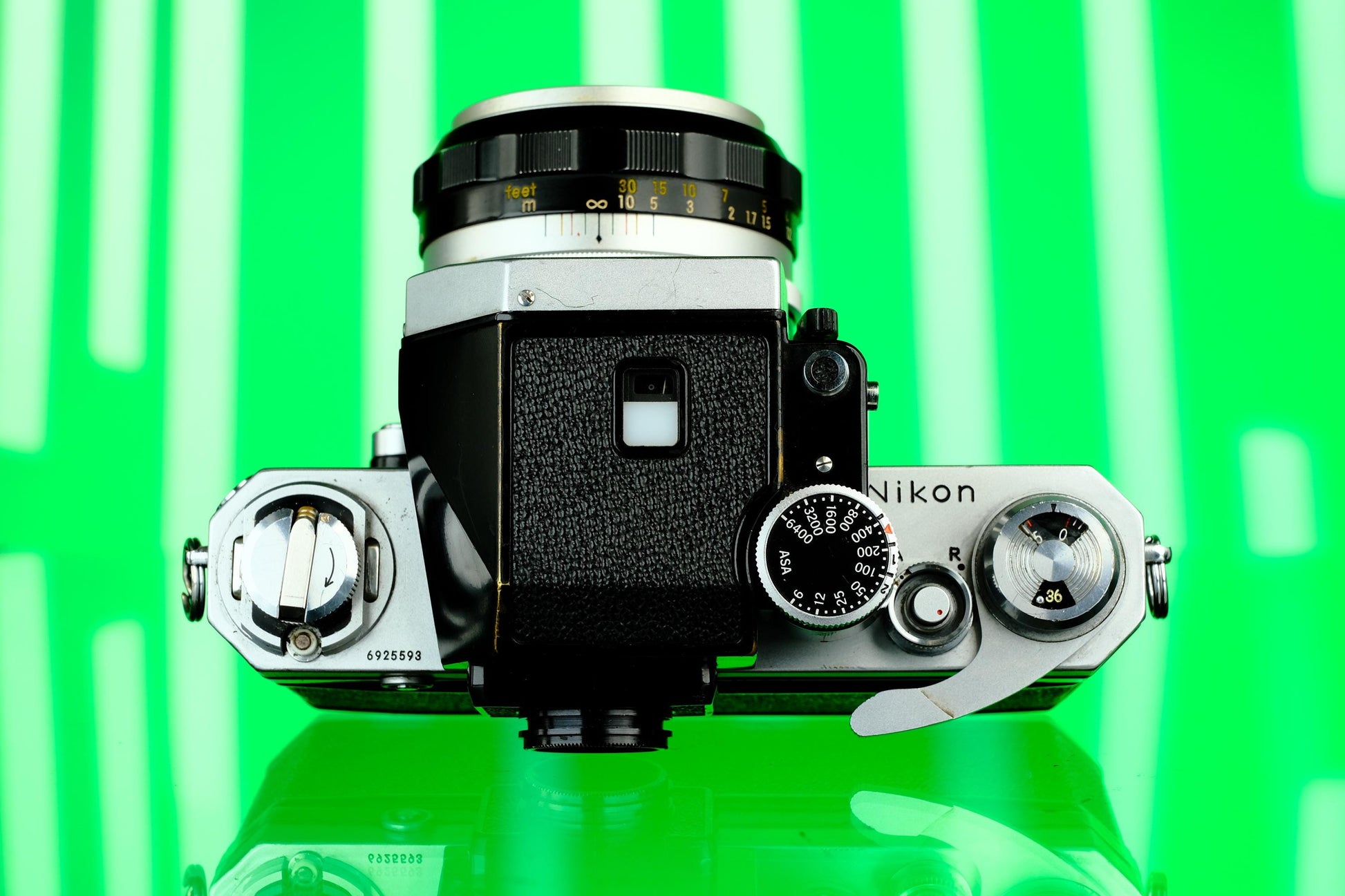 Nikon F Photomic FTN 35mm SLR Camera + 50mm f/1.4 Nikkor S Pre Ai Lens