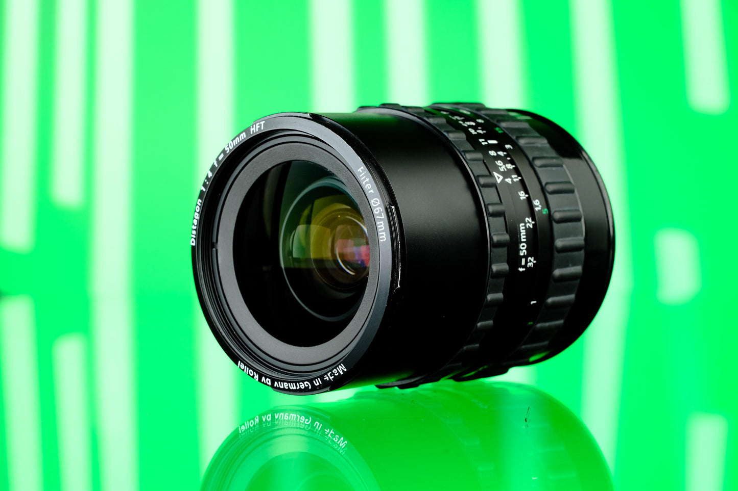 Rollei Zeiss Distagon 50mm f/4.0 HFT EL Wide Angle Prime Lens for SLX/6000 Mount