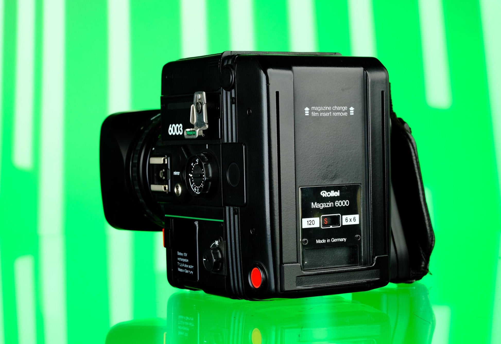 Rollei 6003 Professional 6x6 Medium Format SLR + 80mm f/2.8 Planar PQ Lens