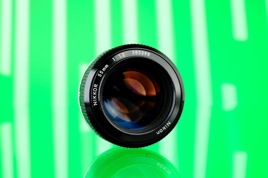 Nikon Nikkor 55mm f/1.2 Pre-Ai Lens