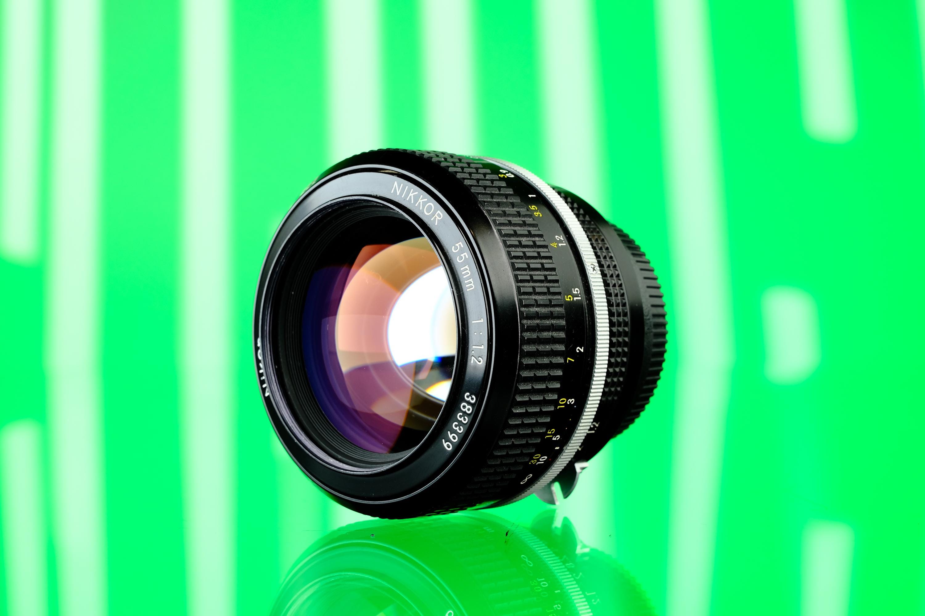 Nikon Nikkor 55mm f/1.2 Pre-Ai Lens – Coastal Film Lab