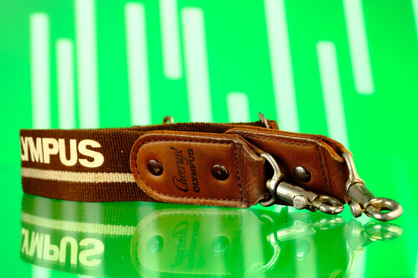 Olympus Vintage "Cheer Up" Camera Strap