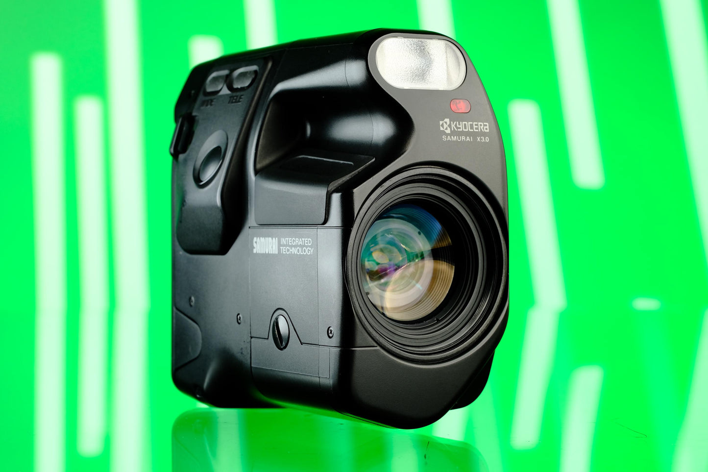 Kyocera Samurai X3.0 Half Frame 35mm Camera