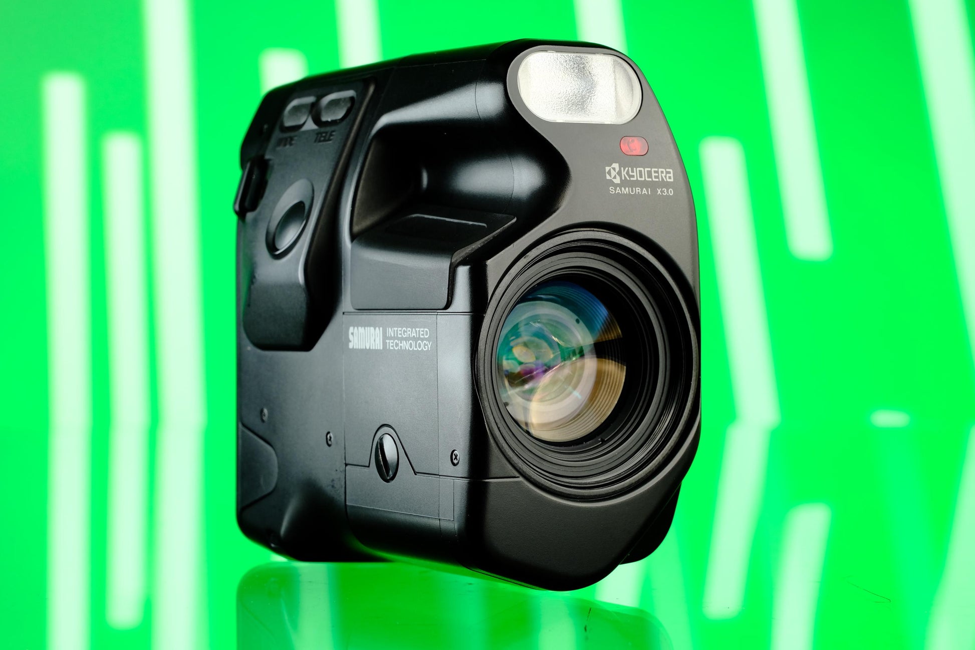 Kyocera Samurai X3.0 Half Frame 35mm Camera