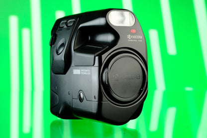 Kyocera Samurai X3.0 Half Frame 35mm Camera