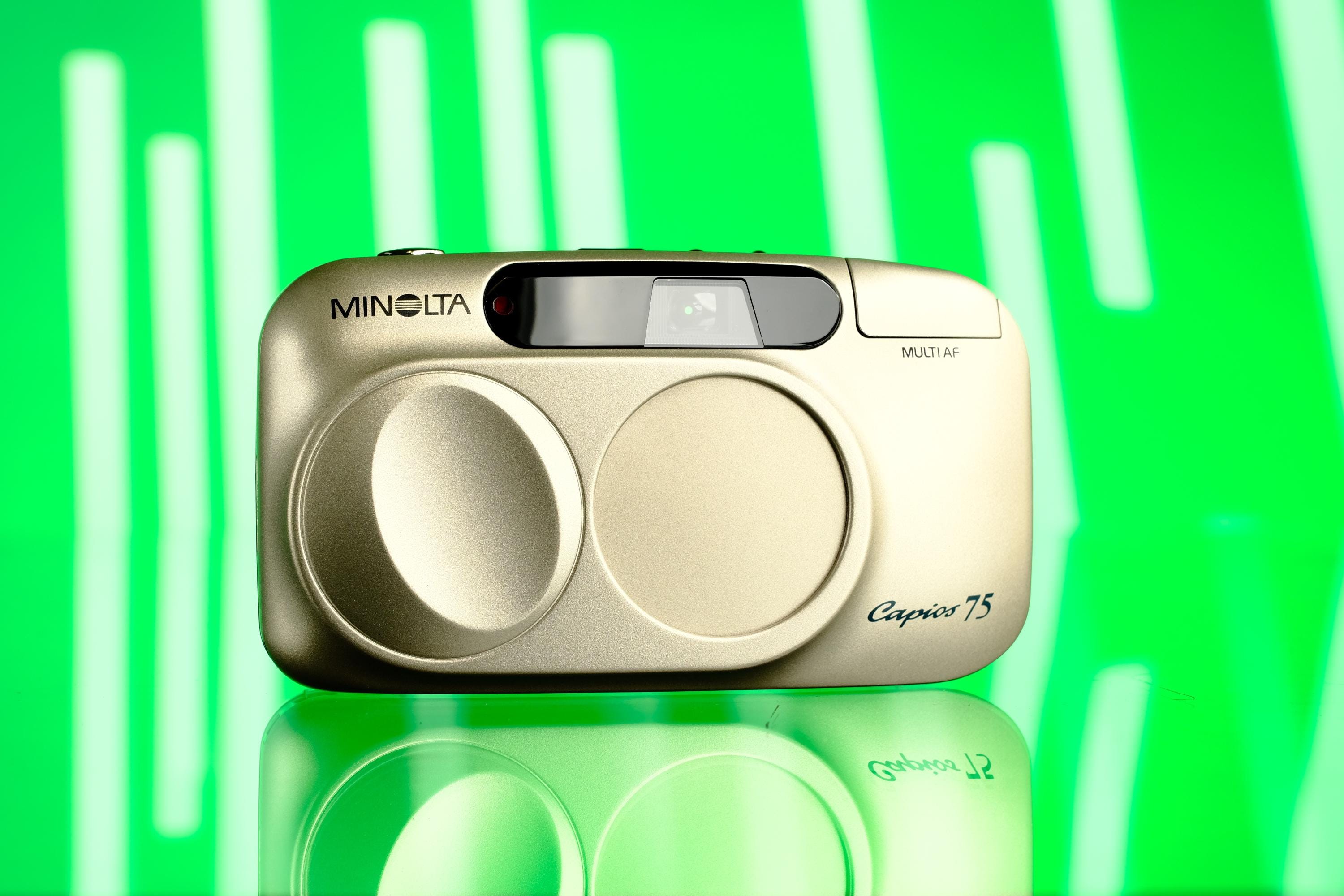 Minolta Capios 75 35mm Point and Shoot Camera – Coastal Film Lab