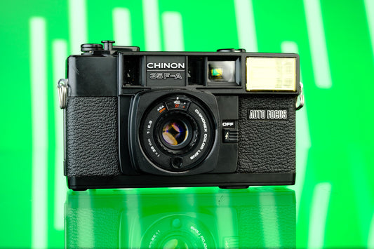 Chinon 35 F-A 38mm f/2.8 Point and Shoot Camera