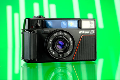 Nikon L35 AD 35mm f/2.8 Point and Shoot Camera
