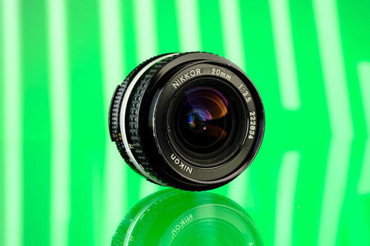 Nikon 20mm f/3.5 Ai-S Wide Angle Prime Lens F Mount