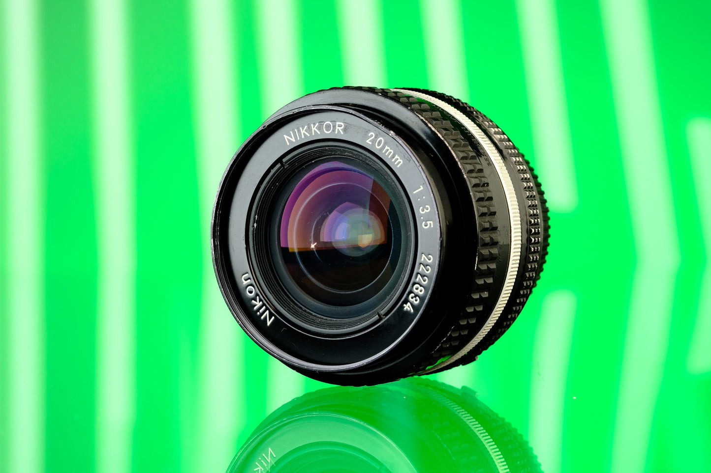 Nikon 20mm f/3.5 Ai-S Wide Angle Prime Lens F Mount