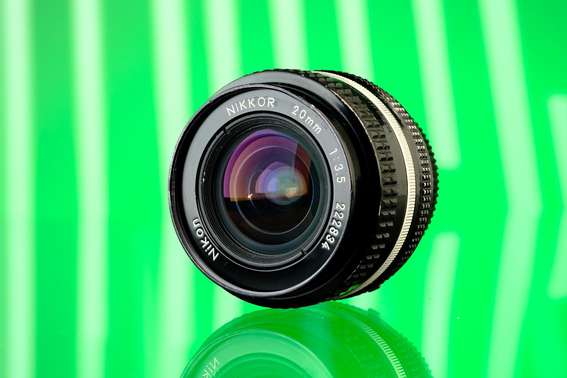 Nikon 20mm f/3.5 Ai-S Wide Angle Prime Lens F Mount