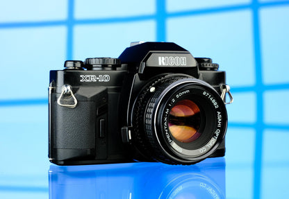 Ricoh XR-10 35mm SLR + Pentax 50mm f/2 Lens