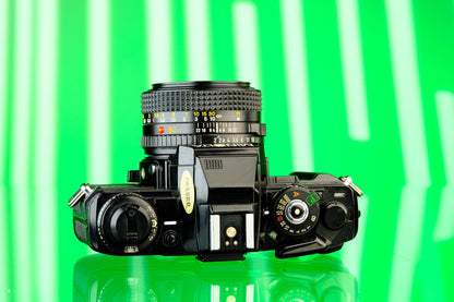 Minolta X700 35mm SLR + 50mm f/2.0 Lens Tested Working!