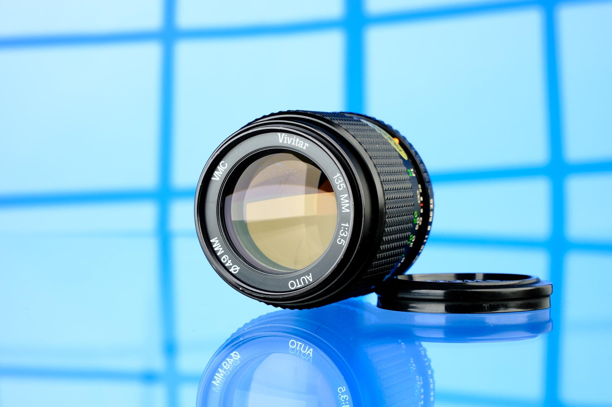 Vivitar 135mm VMC Auto Telephoto Prime Lens Pentax K Mount