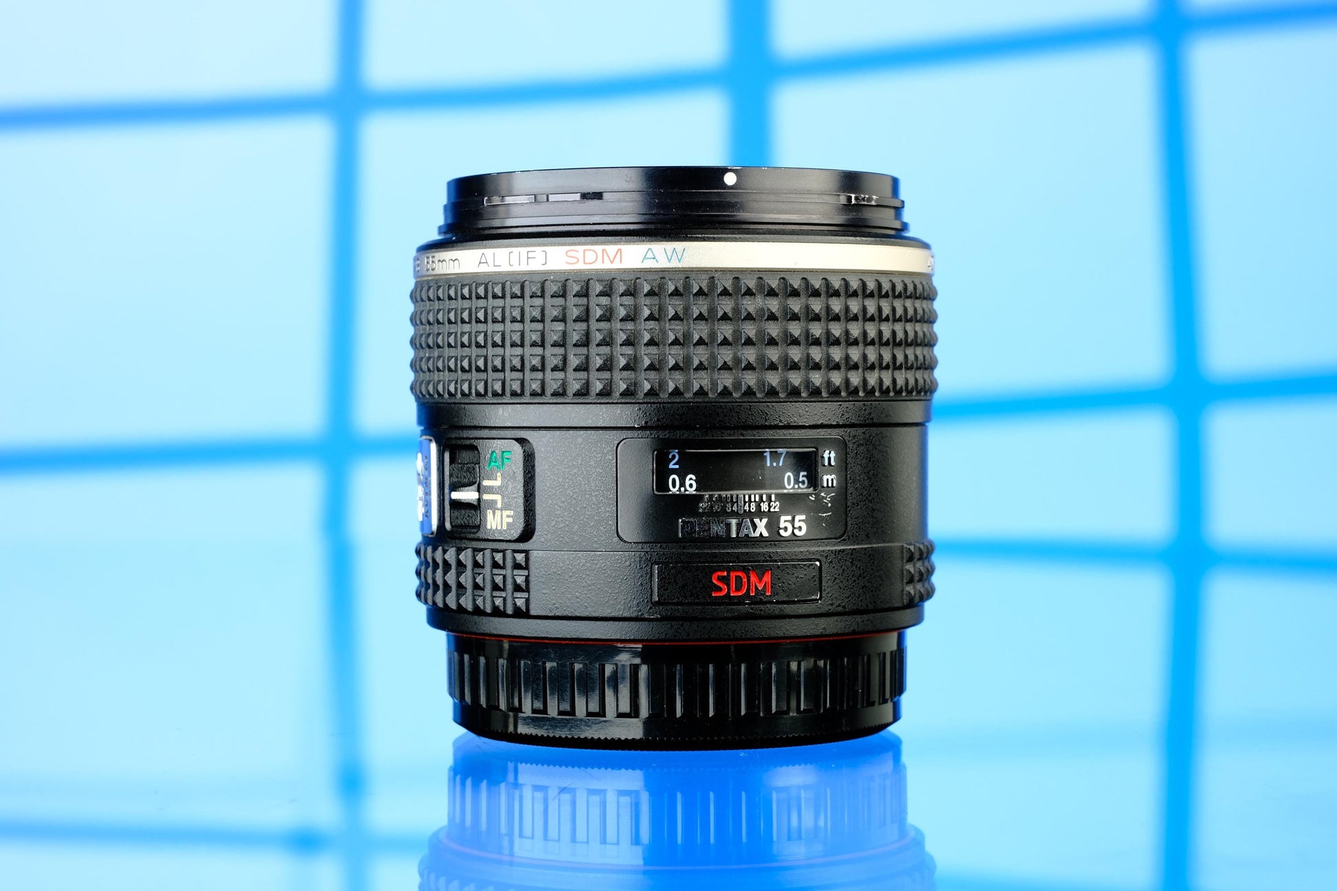 Pentax SMC D FA 55mm F2.8 al [IF] sdm aw Wide Angle Prime Lens 645 Mount