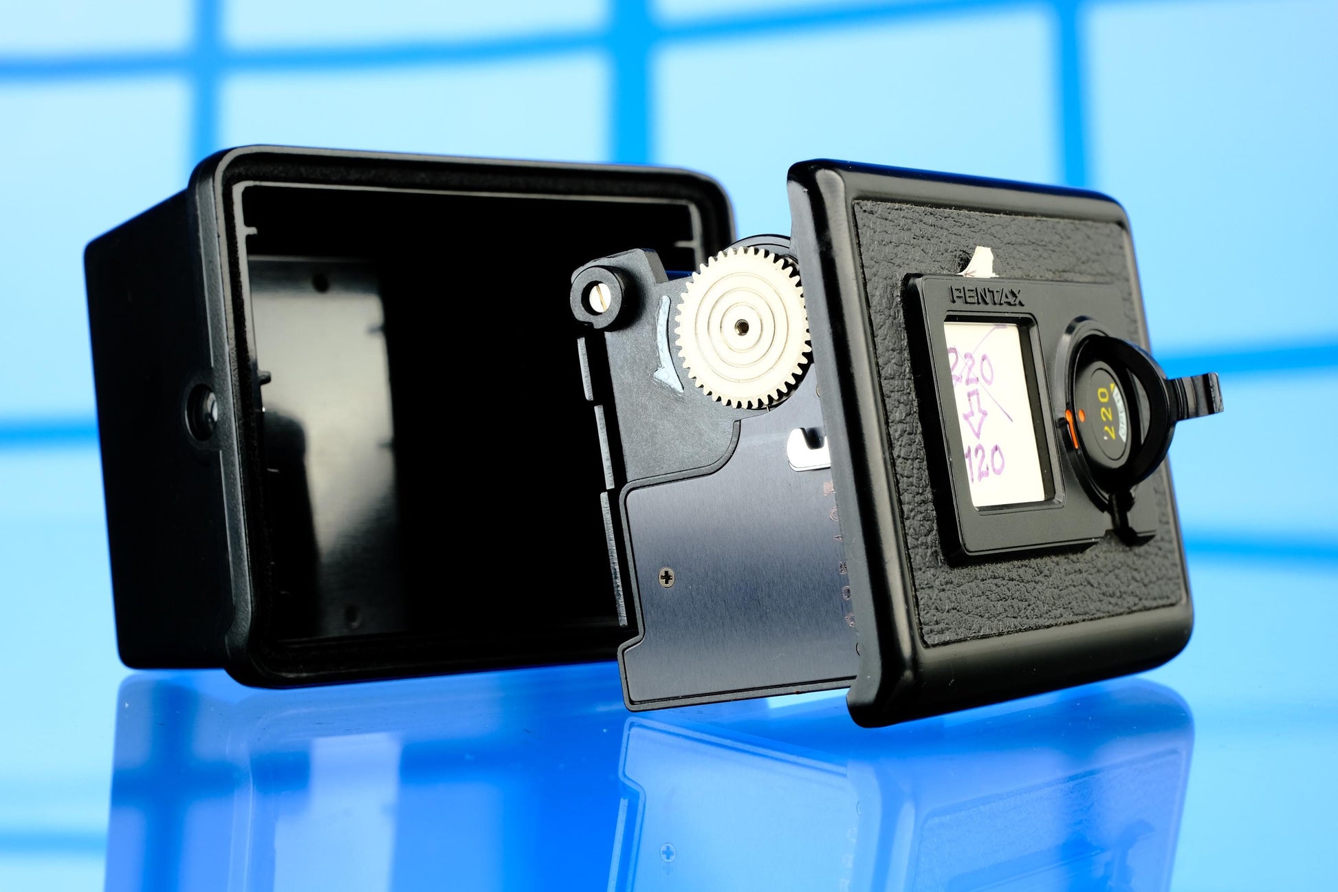 Pentax 120 Film Back - 220 Converted 645 System