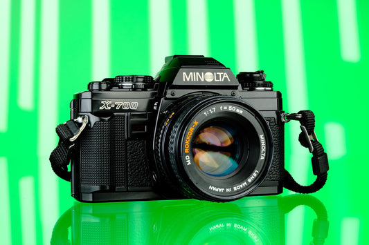 Minolta X-700 35mm SLR + 50mm f/1.7 Lens
