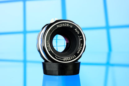 Nikon Nikkor H Auto 50mm f/2.0 Pre Ai Lens