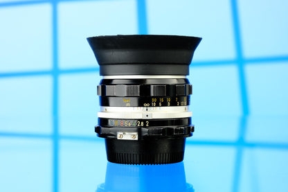 Nikon Nikkor H Auto 50mm f/2.0 Pre Ai Lens