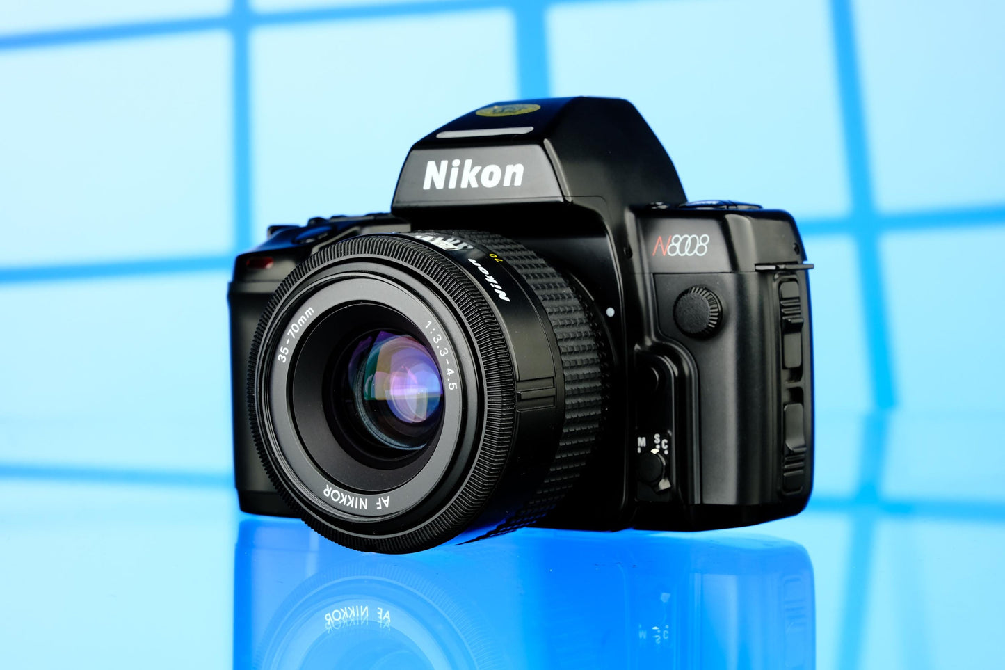 Nikon N8008 35mm SLR + 35-70mm f/3.3-4.5 Lens