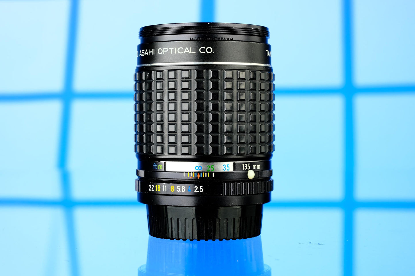 Pentax Asahi Takumar 135mm f/2.5 Pentax K Mount Telephoto Prime Lens