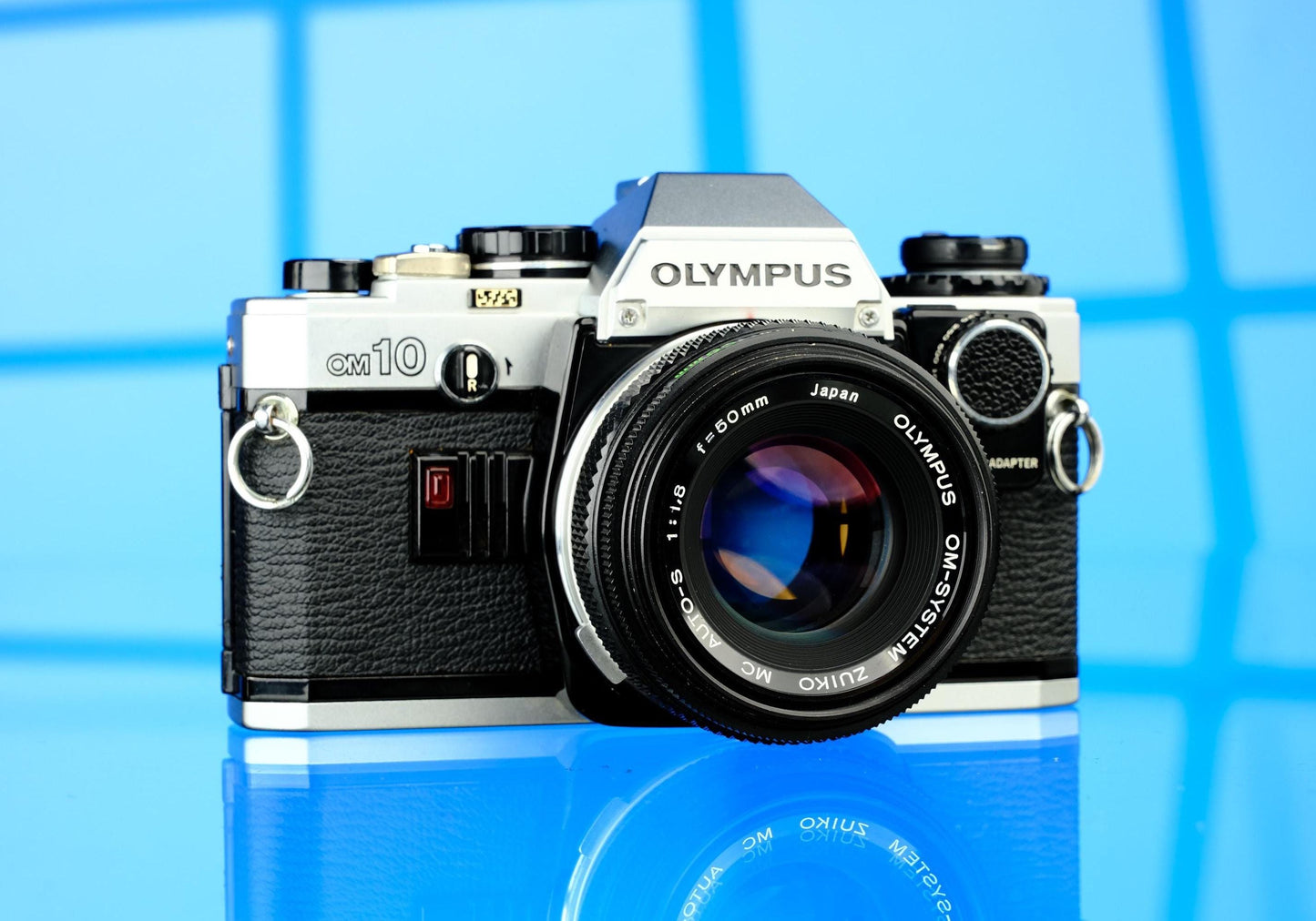 Olympus OM-10 35mm SLR + 50mm f/1.8 Zuiko MC Lens