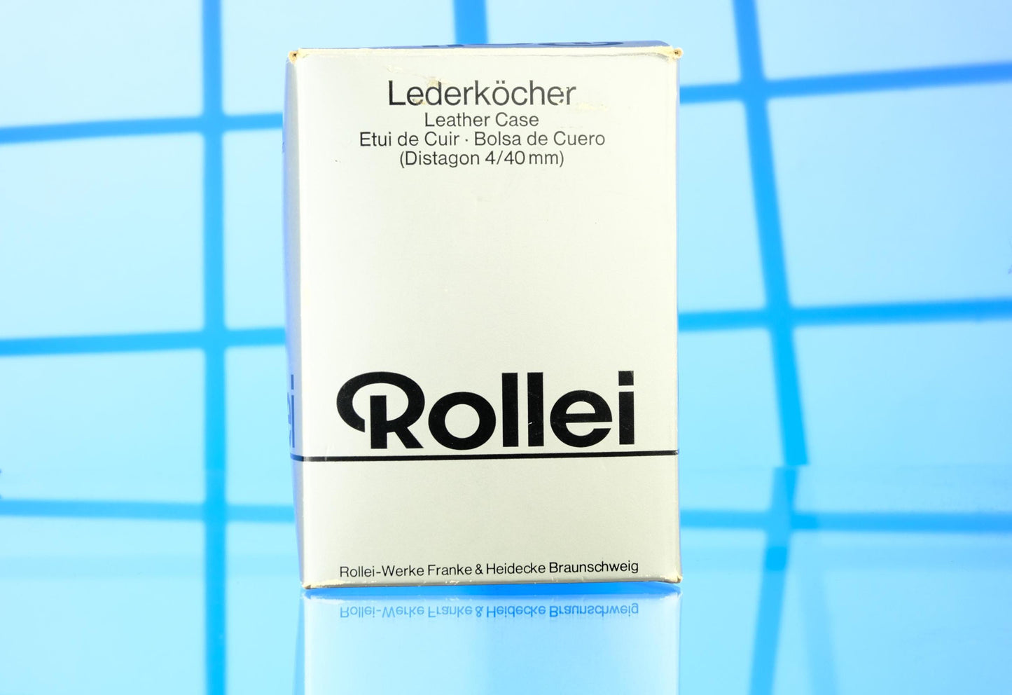 Rollei Lederköcher Leather Case for Zeiss Distagon 40mm f/4.0 972 230