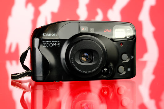 Canon Sure Shot Zoom-S 35mm Point and Shoot Film Camera
