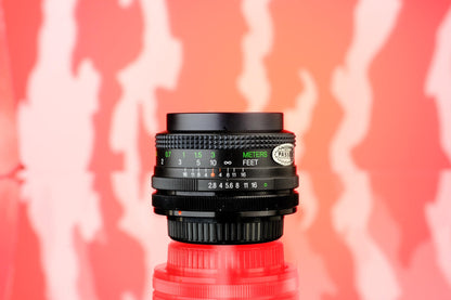 Vivitar 28mm f/2.8 MC Wide Angle Prime Lens - FD Mount