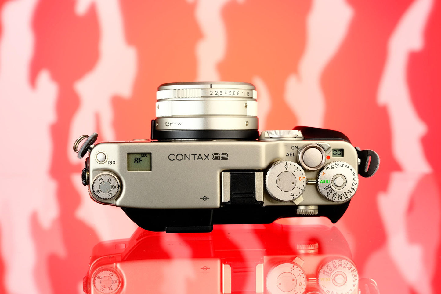 Contax G2 35mm Rangefinder Film Camera + Carl Zeiss Planar T 35mm f/2 Lens (with GD-2 Data Back)