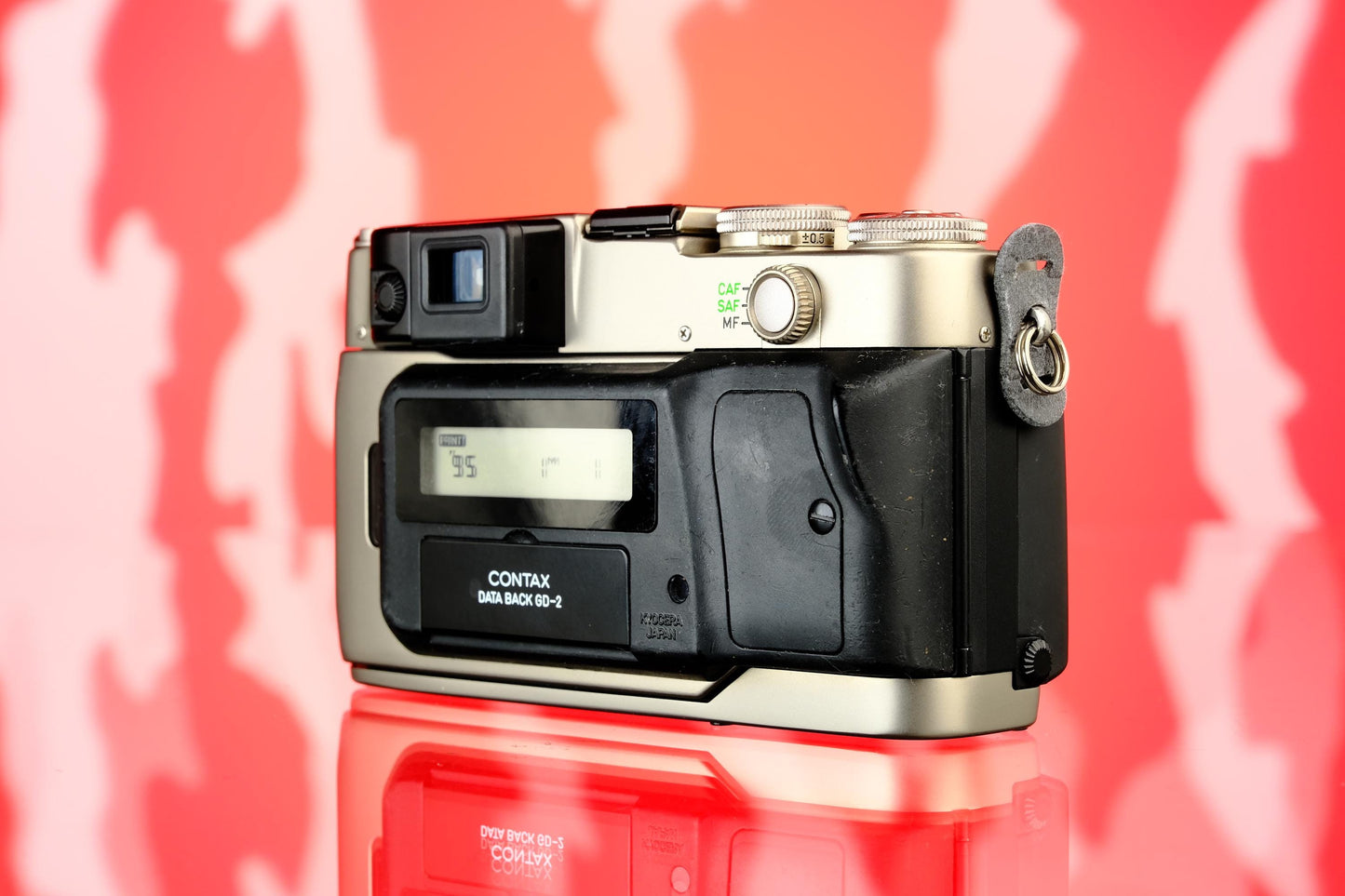 Contax G2 35mm Rangefinder Film Camera + Carl Zeiss Planar T 35mm f/2 Lens (with GD-2 Data Back)