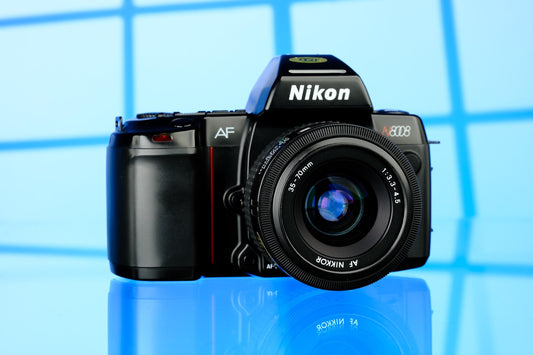 Nikon N8008 35mm SLR + 35-70mm f/3.3-4.5 Lens