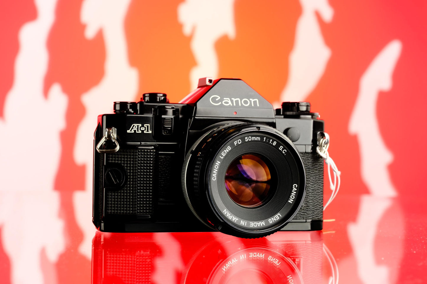 Canon A-1 35mm SLR + 50mm f/1.8 Lens