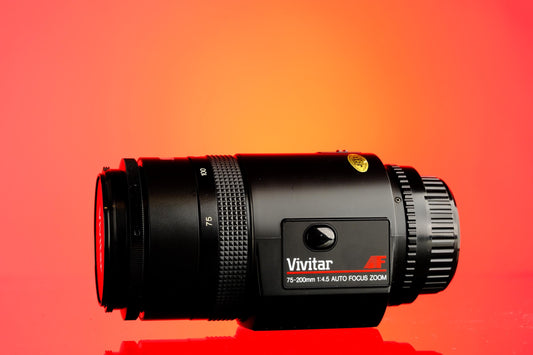 Vivitar AF 75-200mm f/4.5 Autofocus Telephoto Zoom Lens Ai-S Nikon F Mount - Autofocus on manual focus cameras!