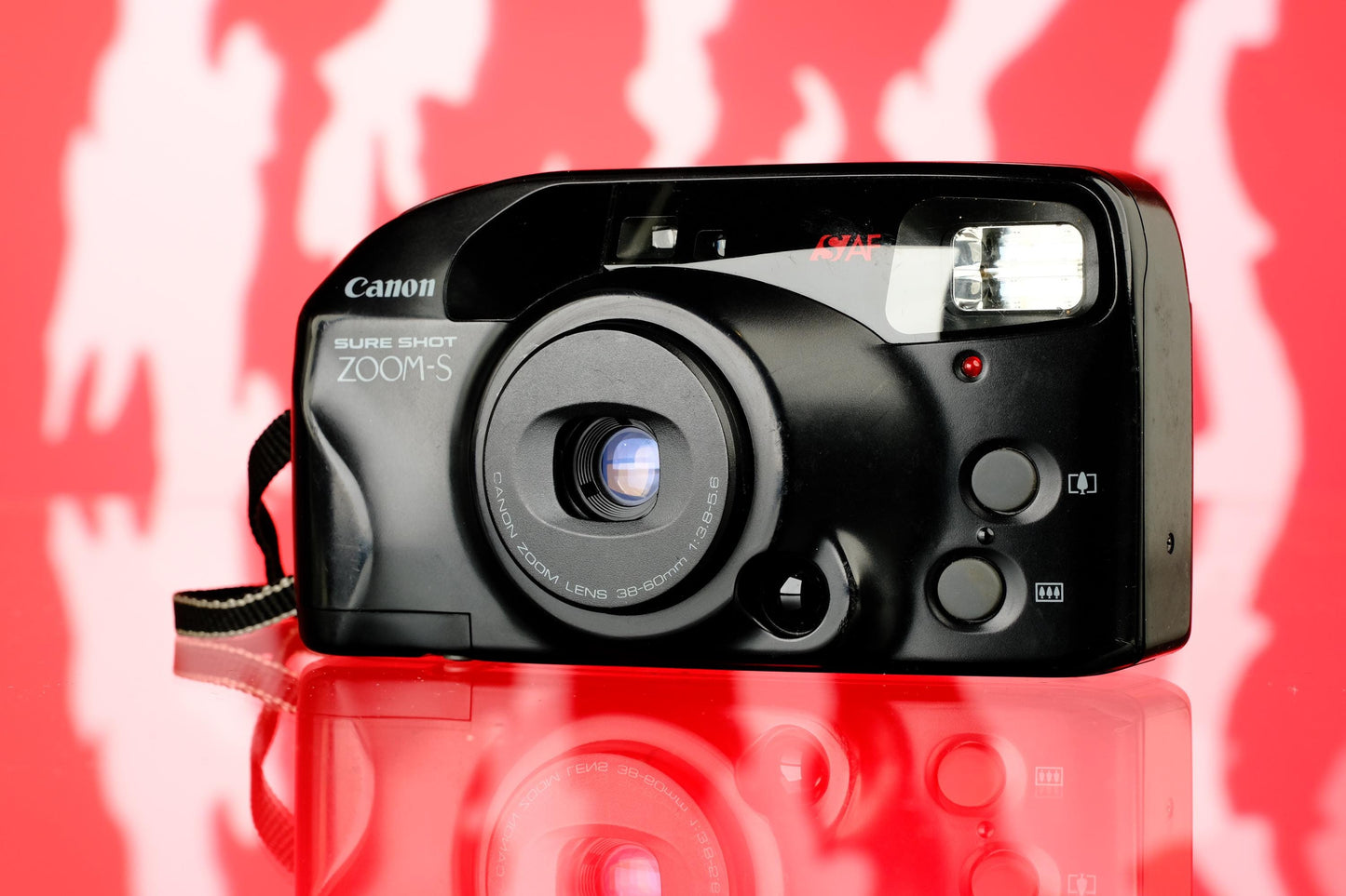 Canon Sure Shot Zoom-S 35mm Point and Shoot Film Camera