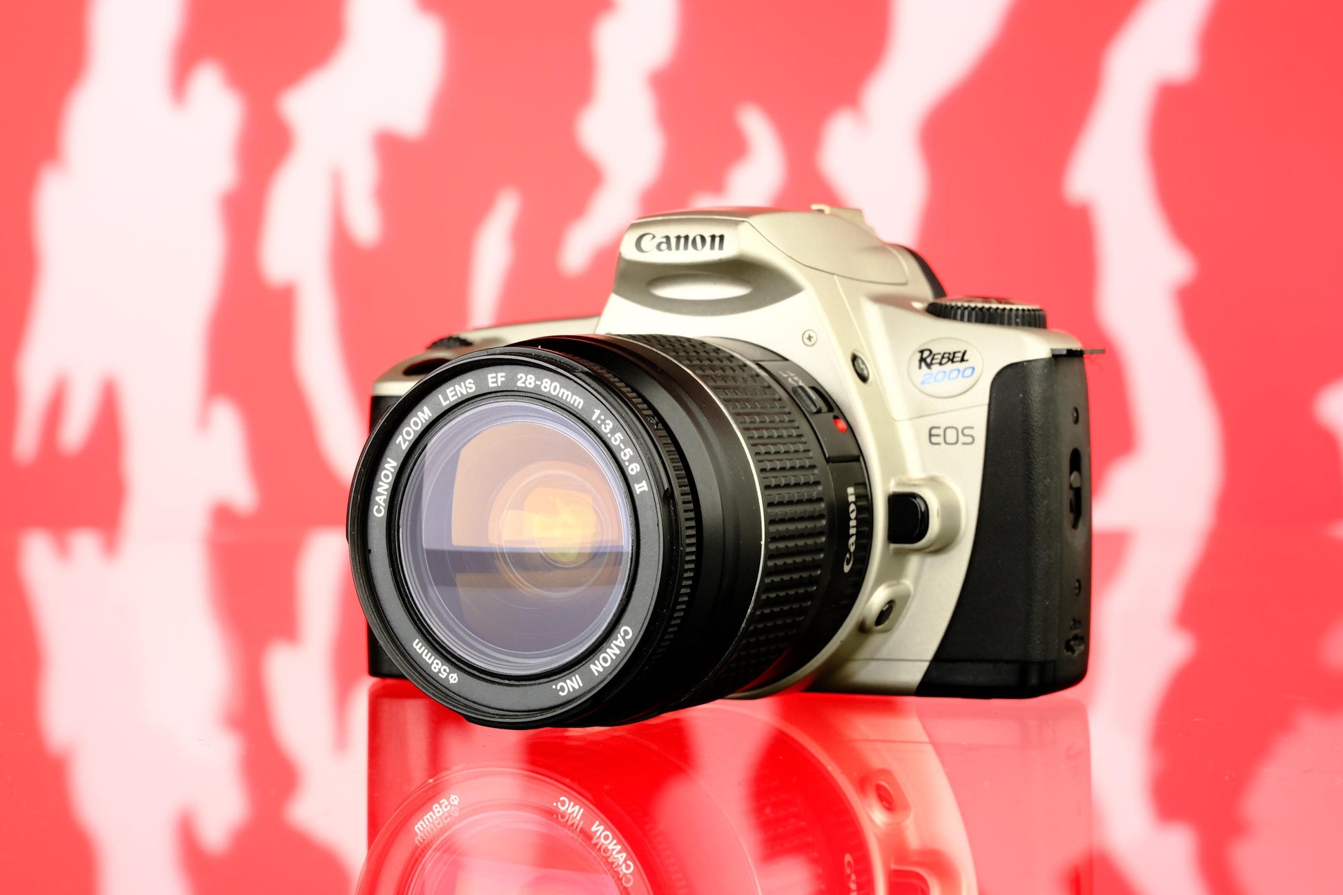 Canon EOS Rebel 2000 35mm SLR + 28-80mm f/3.5-5.6 Zoom Lens