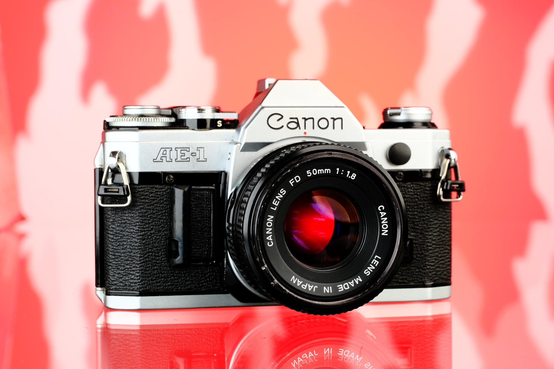 Canon AE-1 35m SLR + 50mm f/1.8 Lens