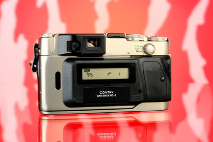 Contax G2 35mm Rangefinder Film Camera + Carl Zeiss Planar T 35mm f/2 Lens (with GD-2 Data Back)