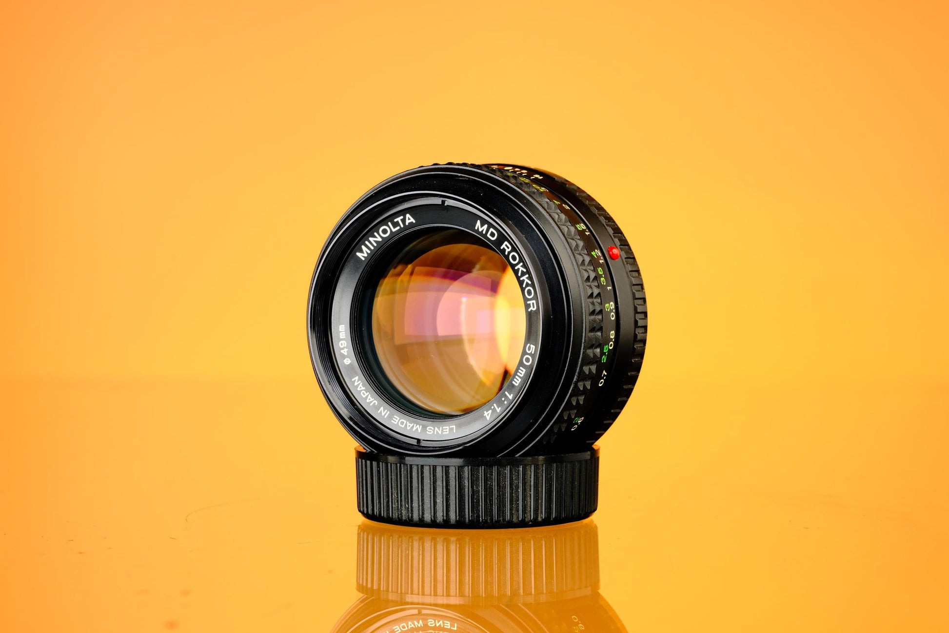 Minolta MD Rokkor 50mm f/1.4 MD Mount Lens