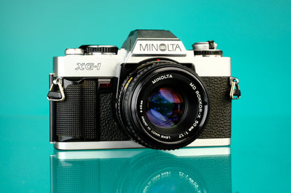 Minolta XG-1 35mm SLR + Rokkor X 50mm f/1.7