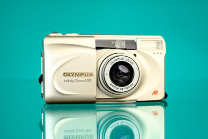 Olympus Infinity Zoom 105 Point and Shoot Film Camera