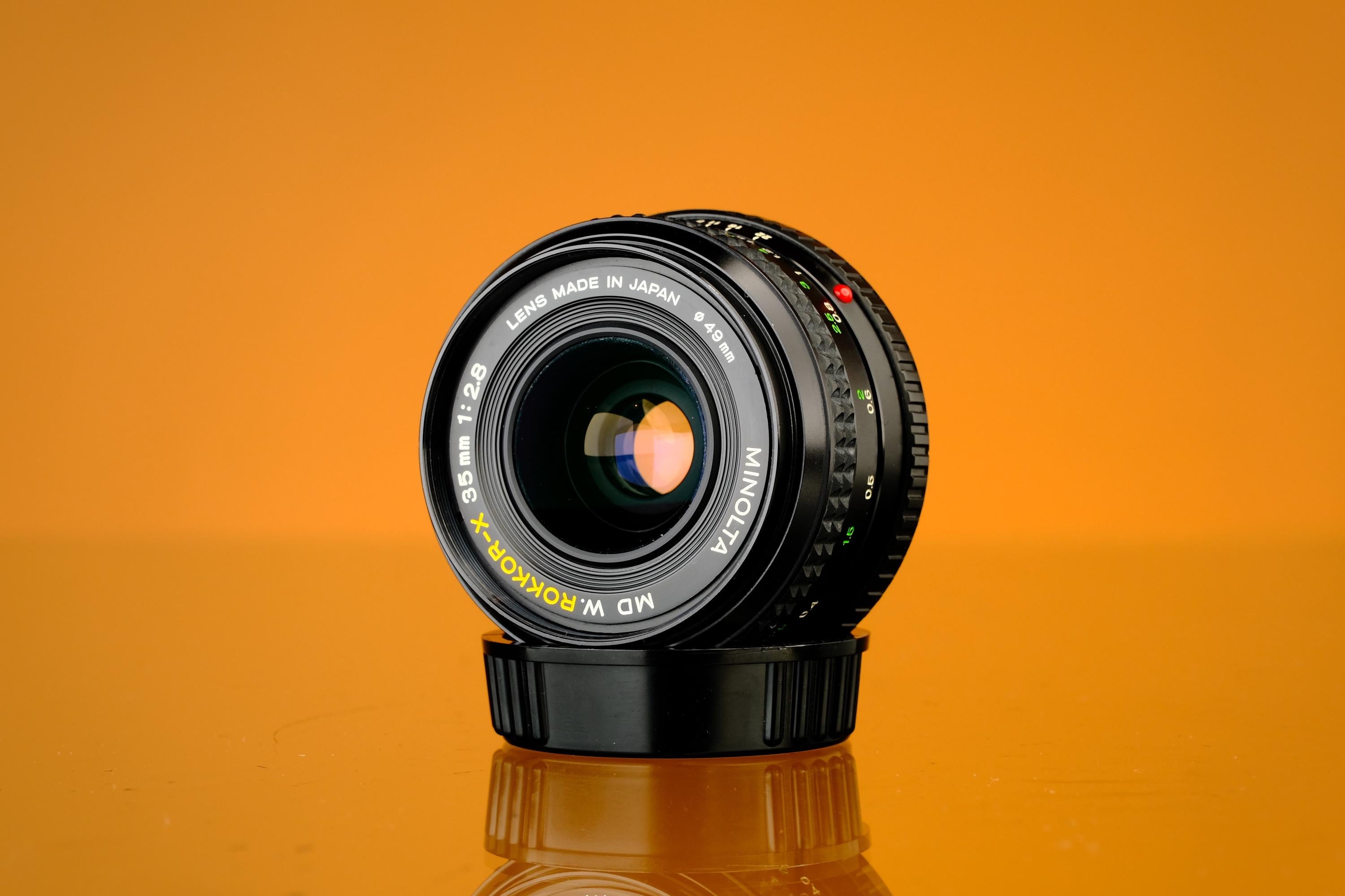 Minolta MD W.Rokkor X 35mm f/2.8 Wide Angle Lens – Coastal Film Lab