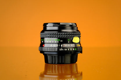 Minolta MD W.Rokkor X 35mm f/2.8 Wide Angle Lens