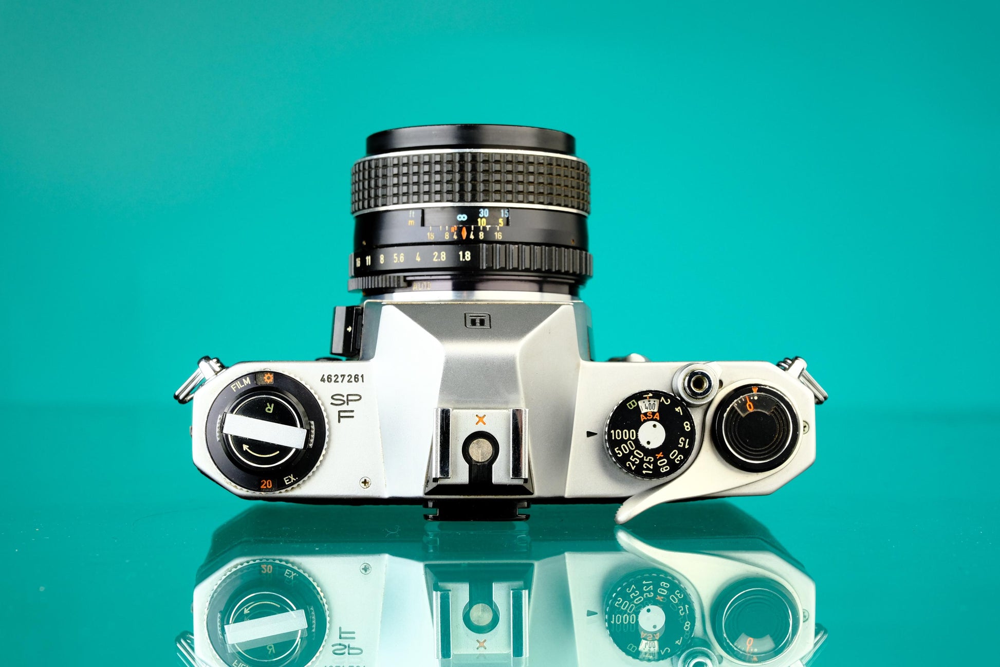 Pentax Spotmatic F 35mm SLR Film Camera + SMC 50mm f/1.4 lens M42 Mount