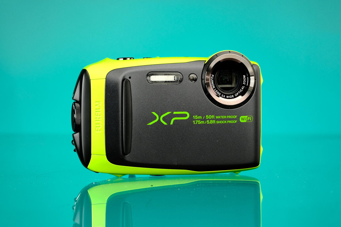 Fujifilm Finepix XP90 Waterproof Digicam w/ Charger, Case