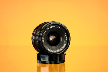Canon 28mm f/2.8 FD Lens